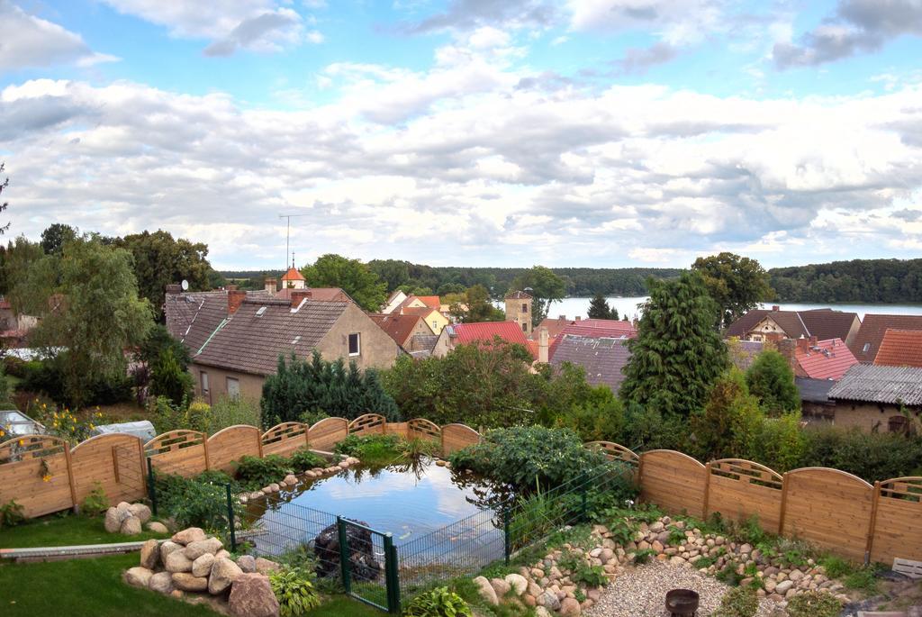 Ferienwohnung Mit Seeblick Rheinsberg Exterior foto